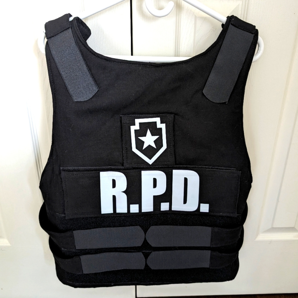 Resident Evil Leon Kennedy RPD Black Vest
